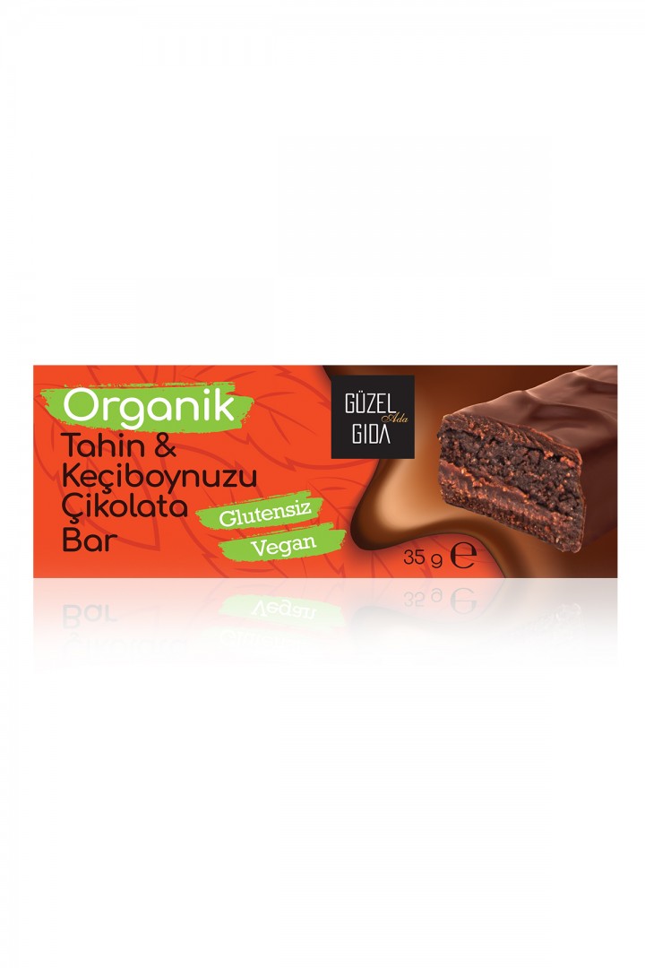 Organik Keçiboynuzu Tahinli Çikolata Bar-280