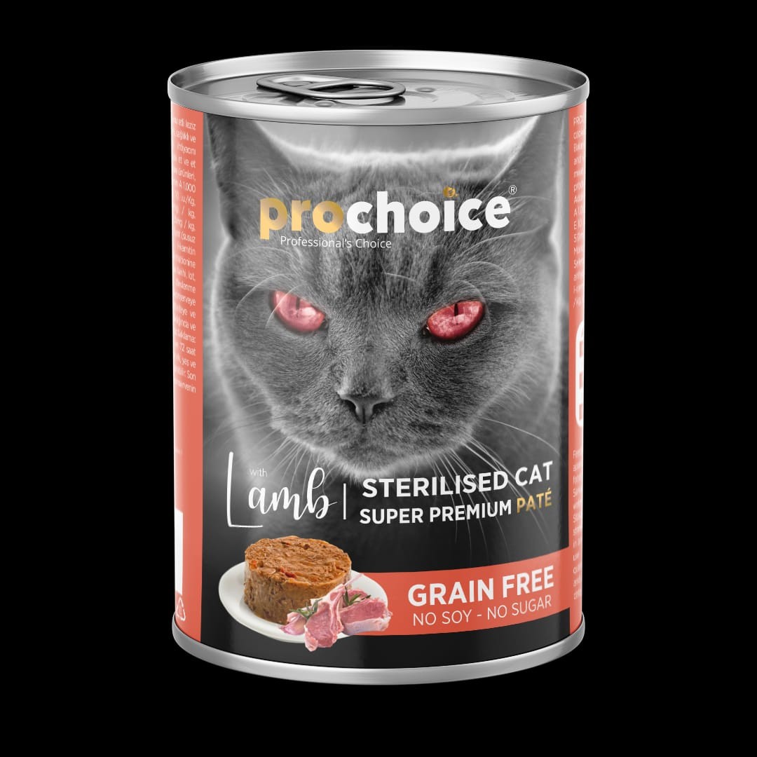 Sterilised Cat Food with Lamb Pate-391
