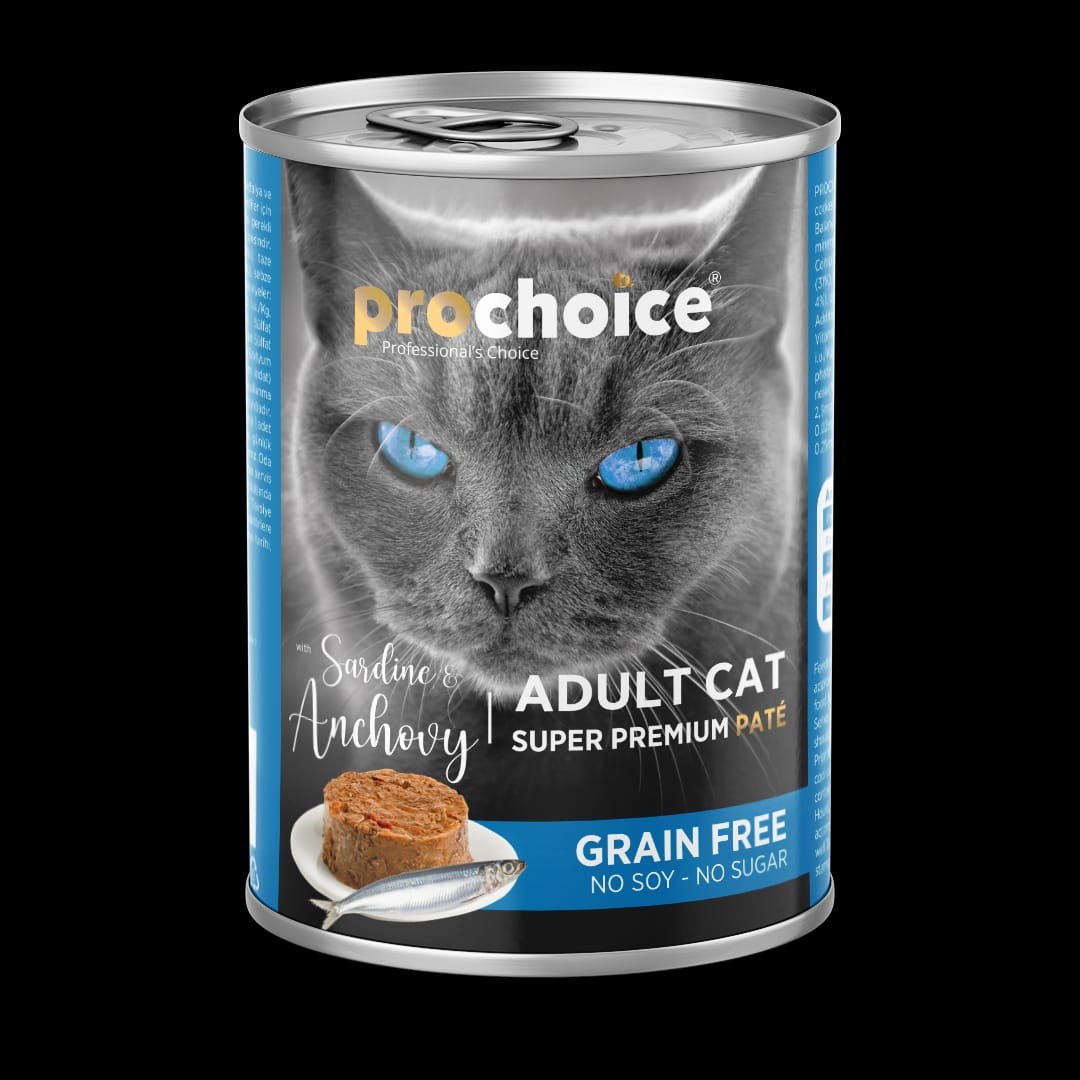 Adult Cat Food with Sardine and Anchovy Pate-398